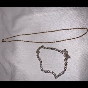 Single chains (necklace & bracelet)